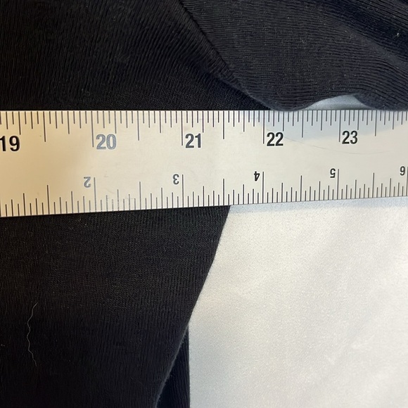 Karen Scott, Modest, Black Long Sleeve, beaded, 100% Cotton Blouse, Size X-Large - Picture 6 of 9